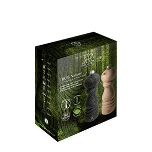 Coffret moulin à poivre et sel en bois