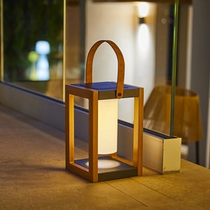 Lanterne solaire bois seraphina