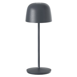 Lampe de table sans fil gris anthracite sophia