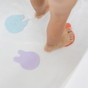 Antidérapants de bain méduses bleu cor