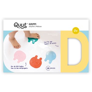 Antidérapants de bain méduses 16 pcs