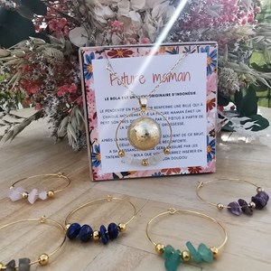 Bola de grossesse ondine améthyste