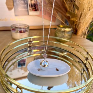 Bola de grossesse lily argent quartz