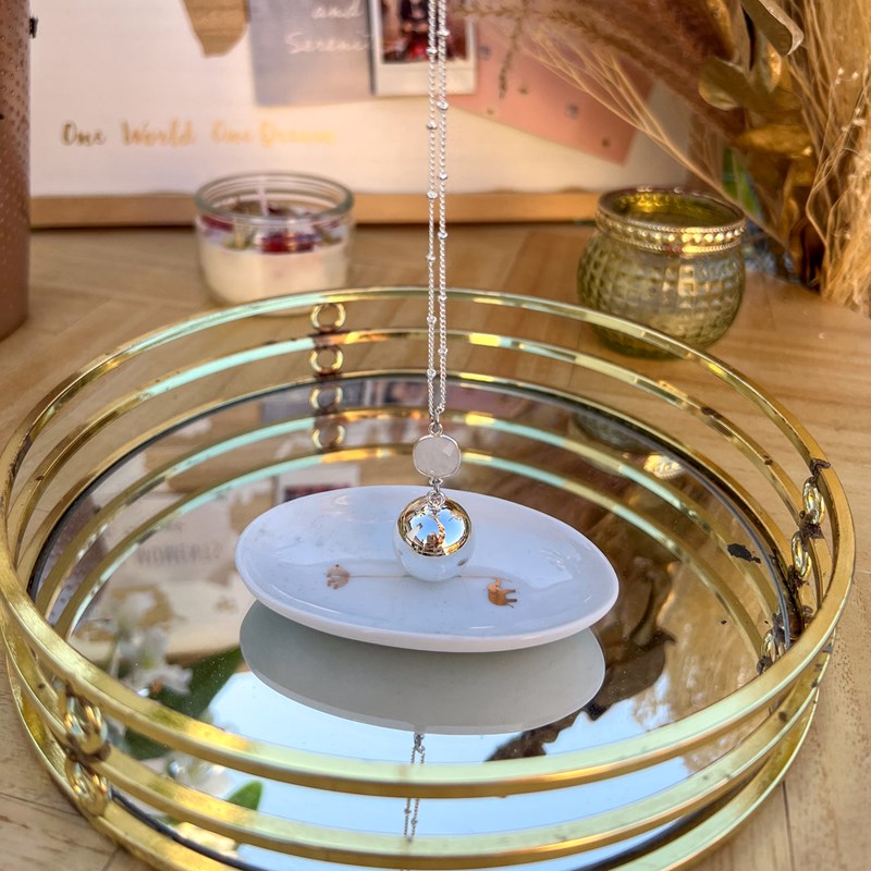 Bola de grossesse lily argent lune