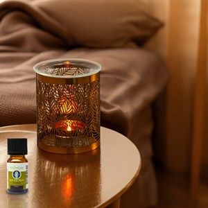 Brûle parfum série métally leaves
