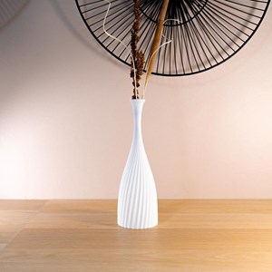 Vase codali - 32cm - blanc
