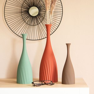 Vase codali - 39cm - vert