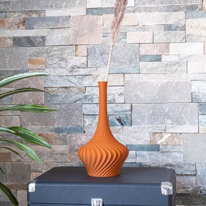 Vase aquilon - 32cm - orange