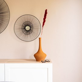 Vase aquilon - 39cm - orange