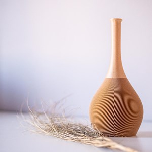 Vase aqualis - bois clair