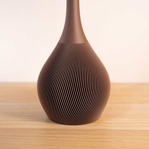 Vase aqualis - bois foncé