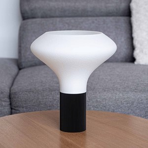Lampe elegance - 25cm - noir