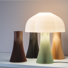 Lampe arborescence - 35cm - bois foncé