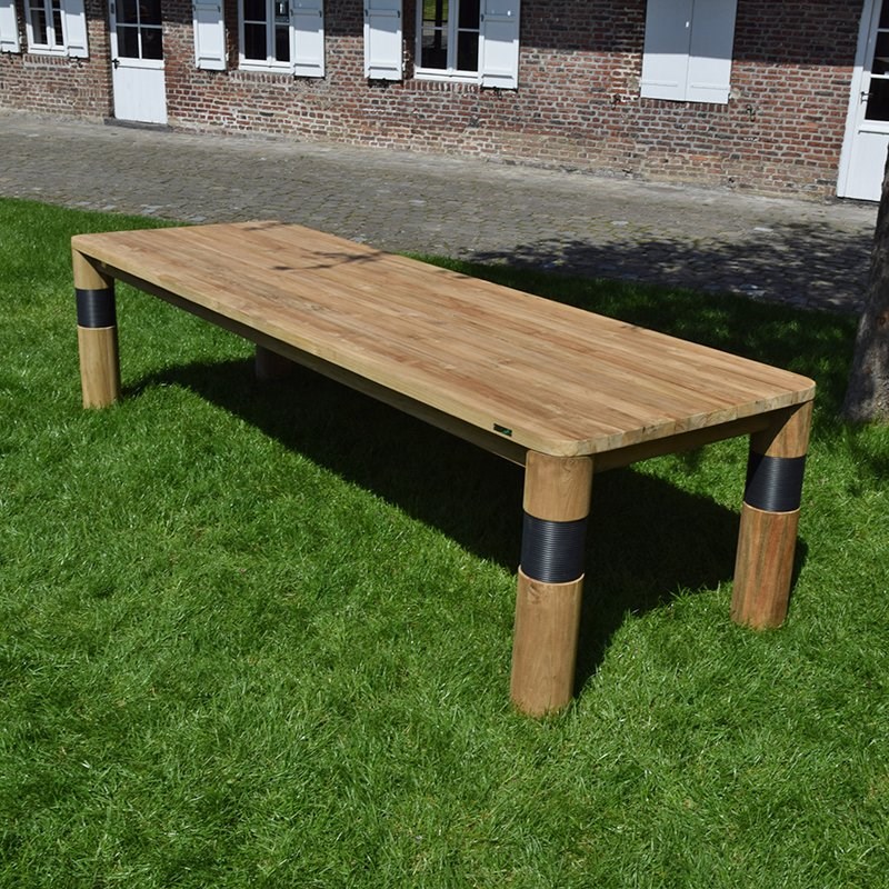 Table en teck recyclé 300 cm, galactus