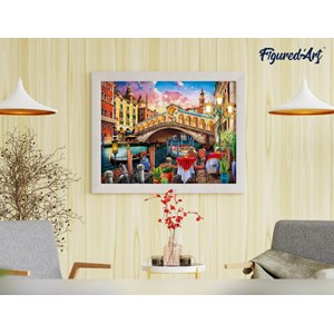 Peinture par numéro pont du rialto