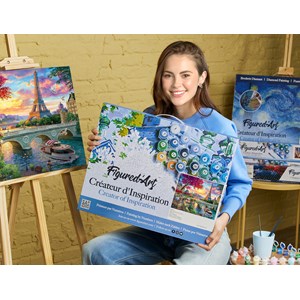 Peinture par numéro diner en bords de .