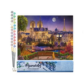 Peinture par numéro notre-dame etoilée