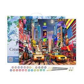 Peinture par numéro nuit à timesquare