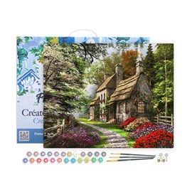 Peinture par numéro paysage de campagne