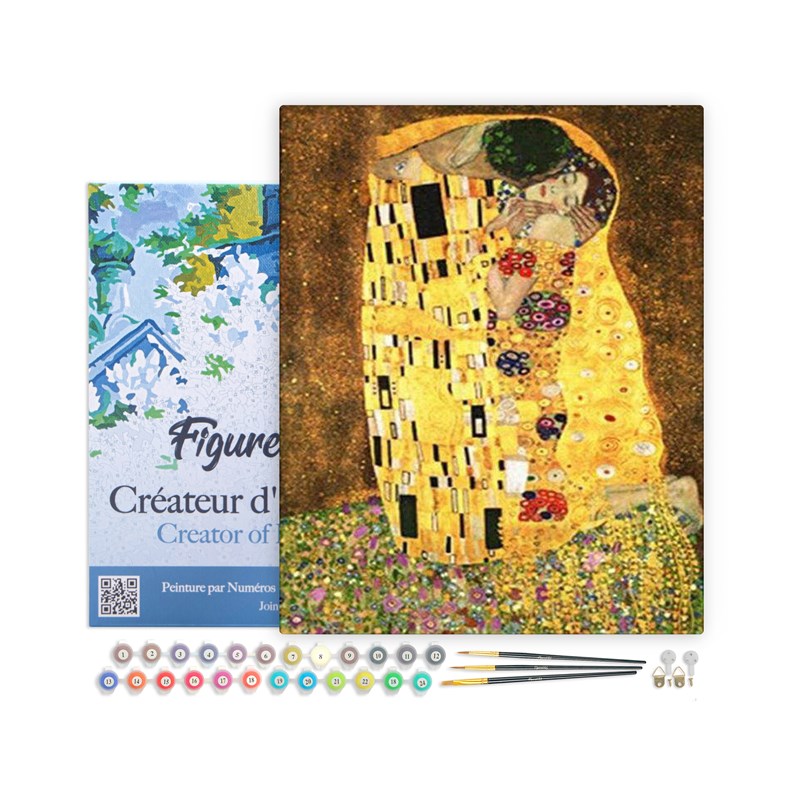 Peinture par numéro le baiser klimt