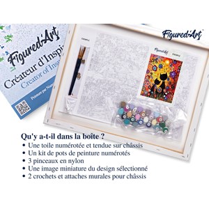 Peinture par numéro chats cartoon