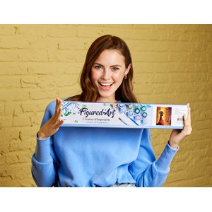 Peinture par numéro forêt d'automne et .