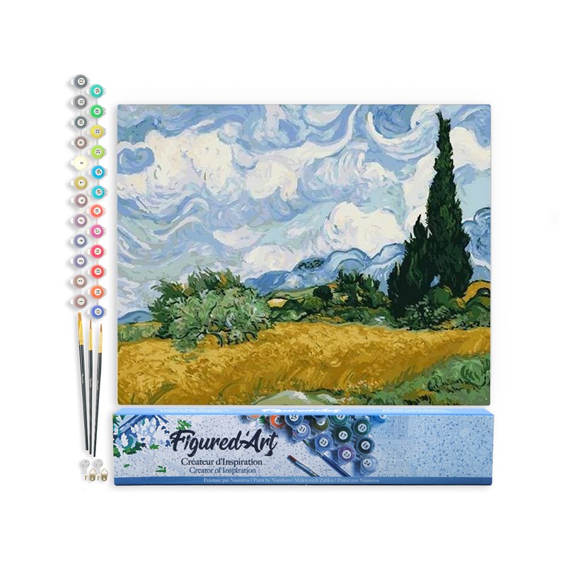 Peinture par numéro van gogh - ciel