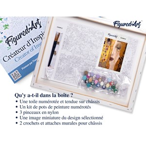 Peinture par numéro gustav klimt