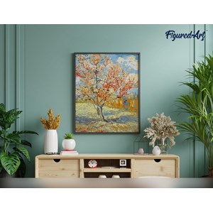 Peinture par numéro van gogh pêcher