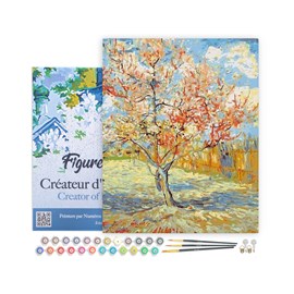 Peinture par numéro van gogh pêcher