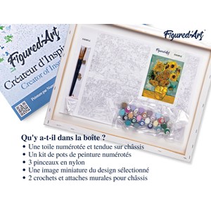 Peinture par numéro van gogh tournesols
