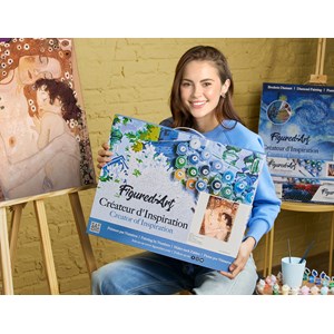 Peinture par numéro mère et enfant