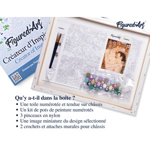 Peinture par numéro mère et enfant