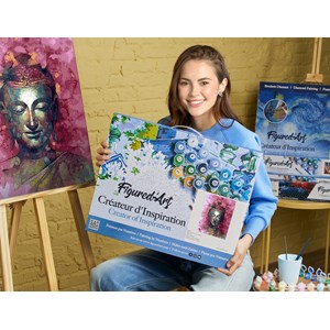 Peinture par numéro bouddha précieux