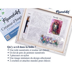 Peinture par numéro bouddha précieux