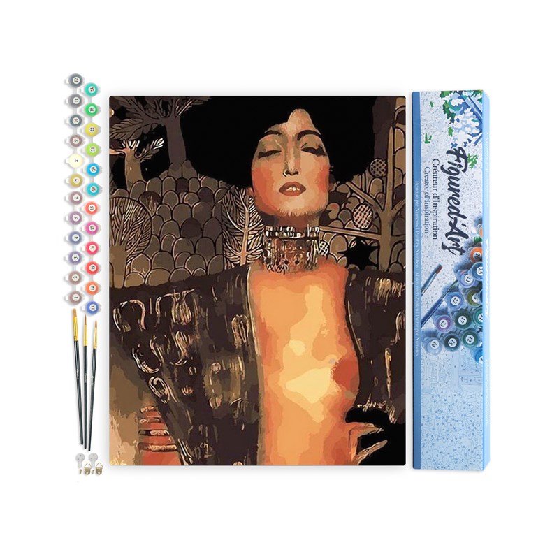 Figured'Art - Peinture par numéro gustav klimt judith