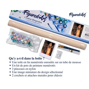 Peinture par numéro gustav klimt judith