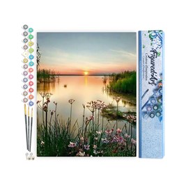 Peinture par numéro lac paisible