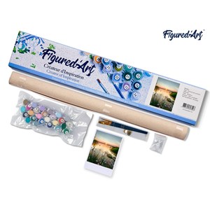 Peinture par numéro lac paisible