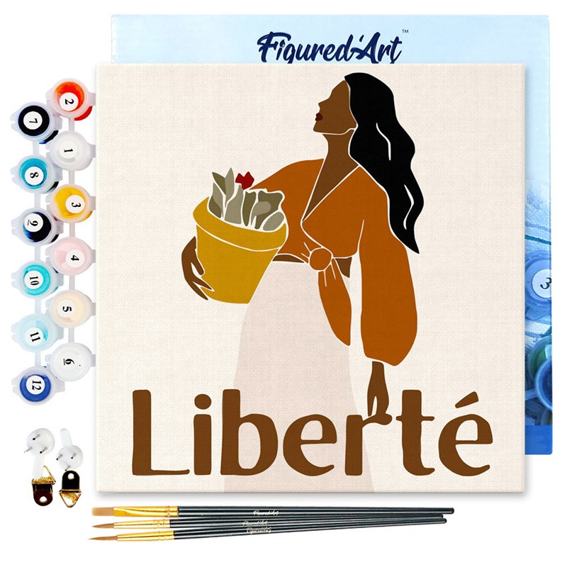 Figured'Art - Mini peinture par numéro liberté