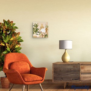 Mini peinture par numéro femme et .