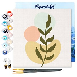 Mini peinture par numéro plante