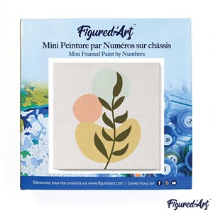 Mini peinture par numéro plante