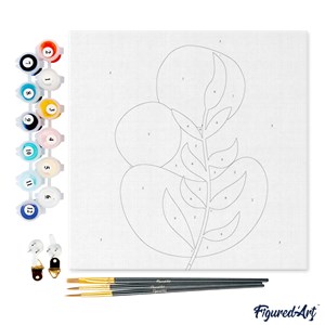 Mini peinture par numéro plante