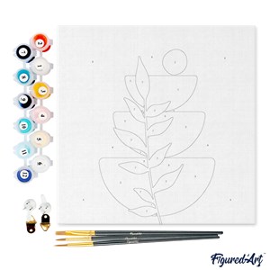 Mini peinture par numéro plante 2