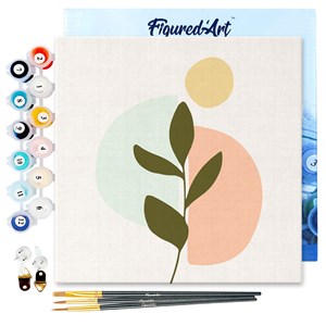 Mini peinture par numéro plante 3