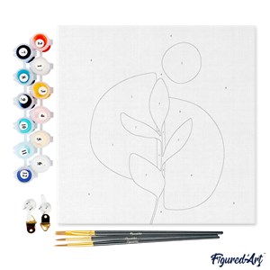 Mini peinture par numéro plante 3