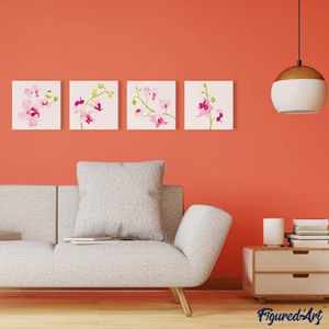 Mini peinture par numéro branche .