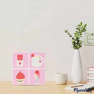 Mini peinture par numéro gourmandises