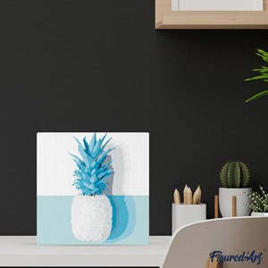 Mini peinture par numéro ananas